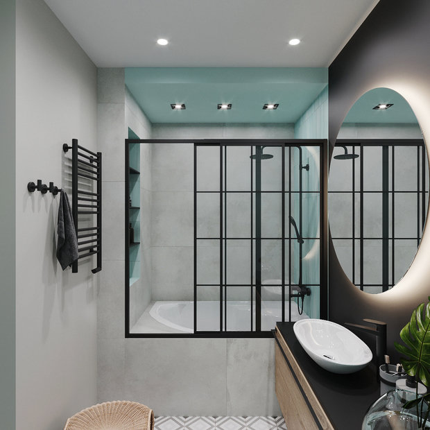 Фото из портфолио Проект интерьера в  ЖК Vivanova, Академгородок – фотографии дизайна интерьеров на INMYROOM