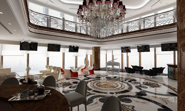 Фото из портфолио Апартаменты в Москва-Сити – фотографии дизайна интерьеров на INMYROOM
