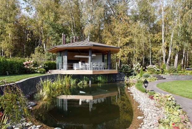 Фото из портфолио Беседка – фотографии дизайна интерьеров на INMYROOM