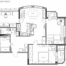 Фото из портфолио 3х к.кв. 101м2   г.Краснодар – фотографии дизайна интерьеров на INMYROOM