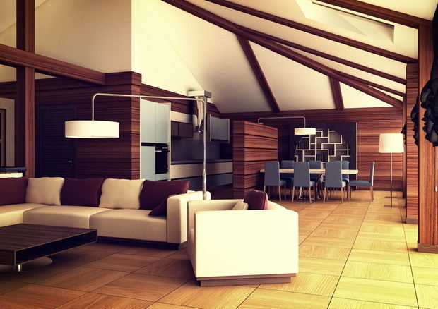 Фотография: Гостиная в стиле Минимализм, Эко – фото на INMYROOM