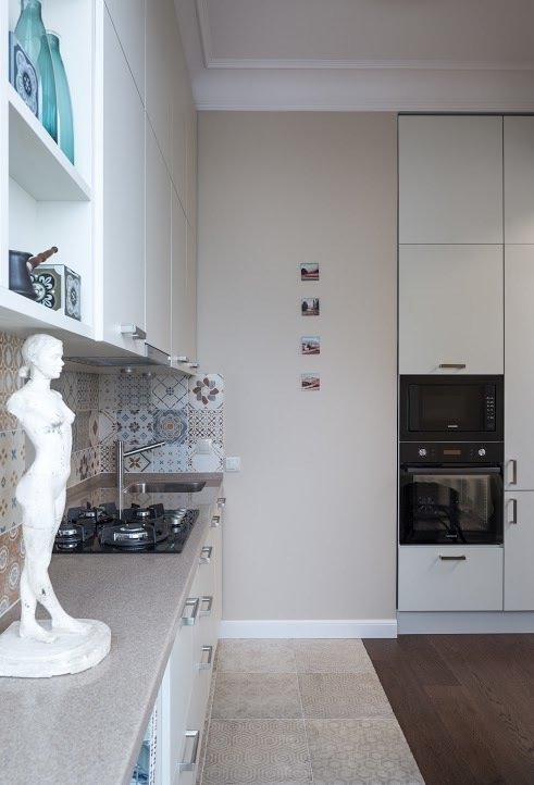 Фотография: в стиле , Современный, Квартира, Проект недели, Москва, Михаил Свистунов, Наталия Заворотищева, «Атмосфера», Старый фонд, Кирпичный дом, 2 комнаты, 40-60 метров – фото на INMYROOM