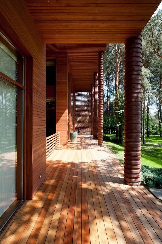 Фотография: Балкон, Терраса в стиле Восточный, Дом, Дома и квартиры, Проект недели – фото на INMYROOM