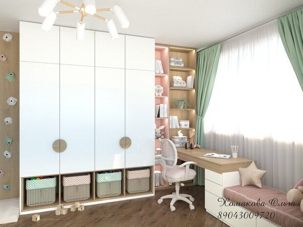 Фото из портфолио Сказочная детская для маленькой девочки, г. Челябинск – фотографии дизайна интерьеров на INMYROOM