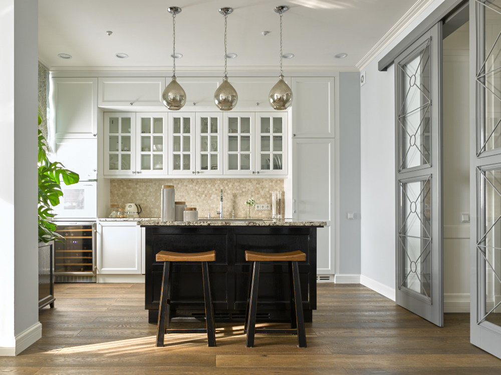 Фотография: Кухня и столовая в стиле Классический, Современный, Квартира, Проект недели, Надя Зотова – фото на INMYROOM Фотография: Кухня и столовая в стиле Классический, Современный, Квартира, Проект недели, Надя Зотова – фото на INMYROOM