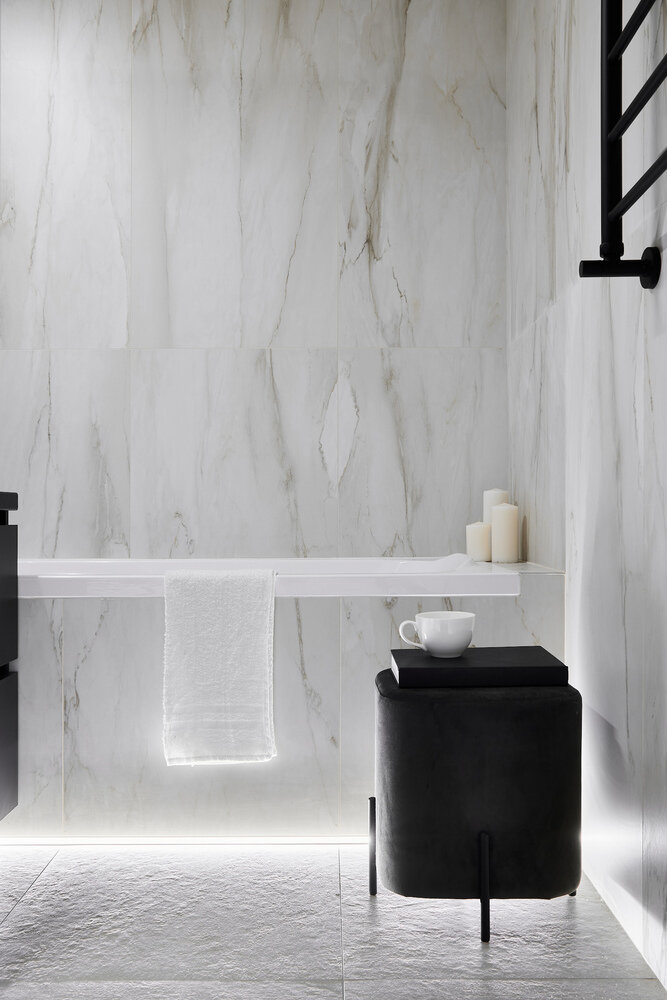 Фотография: Ванная в стиле Современный, Минимализм, Малогабаритная квартира, Квартира, Проект недели, Минск, Хрущевка, 2 комнаты, 40-60 метров, Татьяна Самадурава – фото на INMYROOM Фотография: Ванная в стиле Современный, Минимализм, Малогабаритная квартира, Квартира, Проект недели, Минск, Хрущевка, 2 комнаты, 40-60 метров, Татьяна Самадурава – фото на INMYROOM