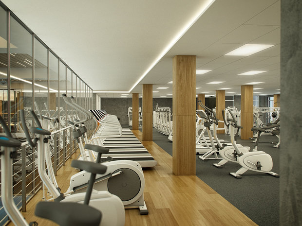 Фото из портфолио business&fitness – фотографии дизайна интерьеров на INMYROOM