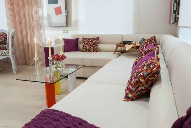 Фотография: Гостиная в стиле Эклектика, Дом, Дома и квартиры – фото на INMYROOM