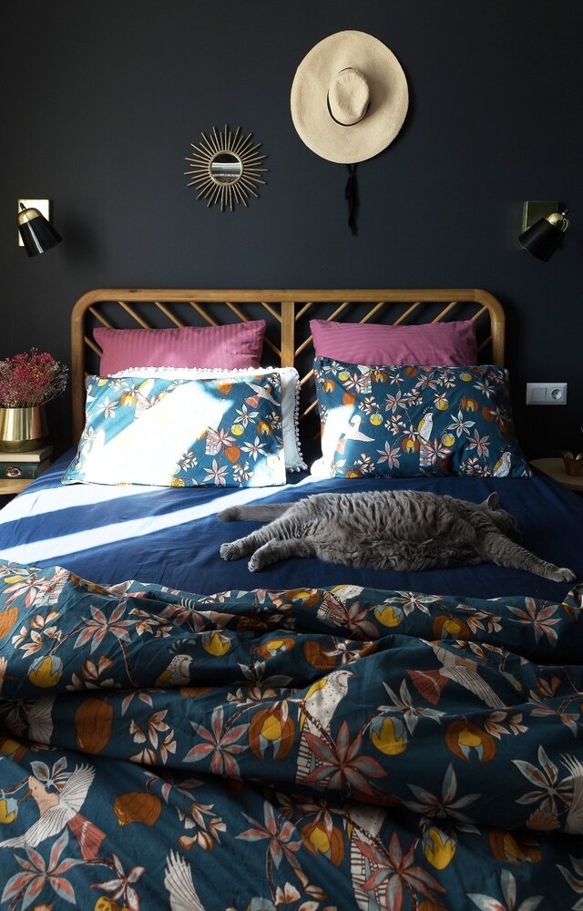 Фотография: Спальня в стиле Скандинавский, Квартира, Проект недели, Москва, Мария Шумская, 2 комнаты, 40-60 метров, Анна Явишкина, Sweet Home Design – фото на INMYROOM Фотография: Спальня в стиле Скандинавский, Квартира, Проект недели, Москва, Мария Шумская, 2 комнаты, 40-60 метров, Анна Явишкина, Sweet Home Design – фото на INMYROOM