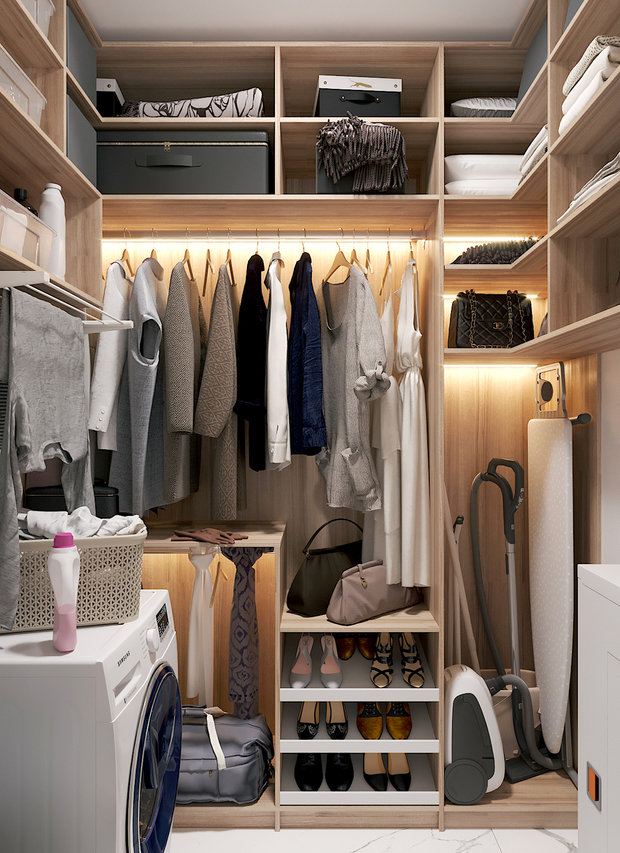 Фото из портфолио ДИЗАЙН ОДНОКОМНАТНОЙ КВАРТИРЫ 49,3 КВ.М В ПОДОЛЬСКЕ – фотографии дизайна интерьеров на INMYROOM