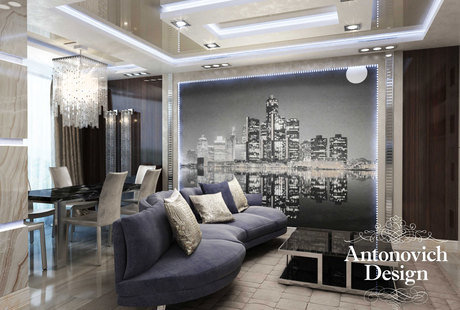 Дизайн интерьера – полет в будущее от Antonovich Design