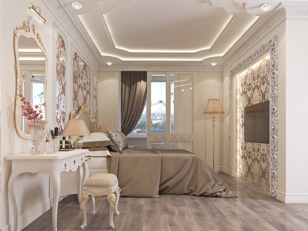 Фото из портфолио Квартира в стиле классика – фотографии дизайна интерьеров на INMYROOM