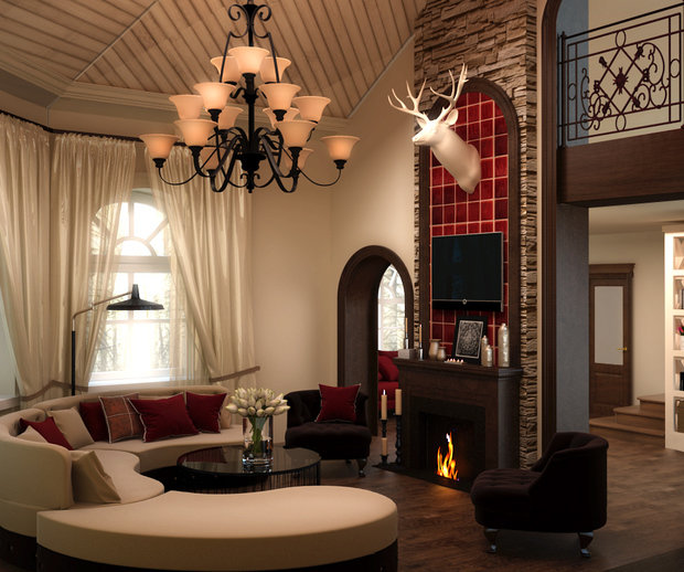 Фото из портфолио Дом в Мураново – фотографии дизайна интерьеров на INMYROOM