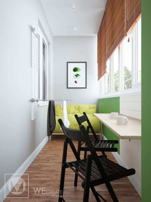 Фото из портфолио Smart-квартира в скандинавском стиле – фотографии дизайна интерьеров на INMYROOM