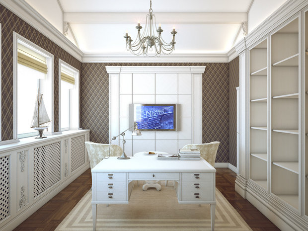 Фотография: Офис в стиле Классический – фото на INMYROOM