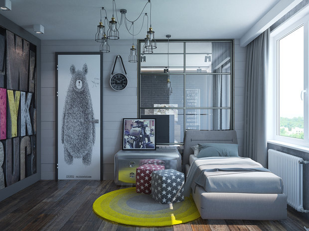 Фото из портфолио Loftушка  – фотографии дизайна интерьеров на INMYROOM