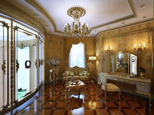 Фото из портфолио Золотой дом. – фотографии дизайна интерьеров на INMYROOM