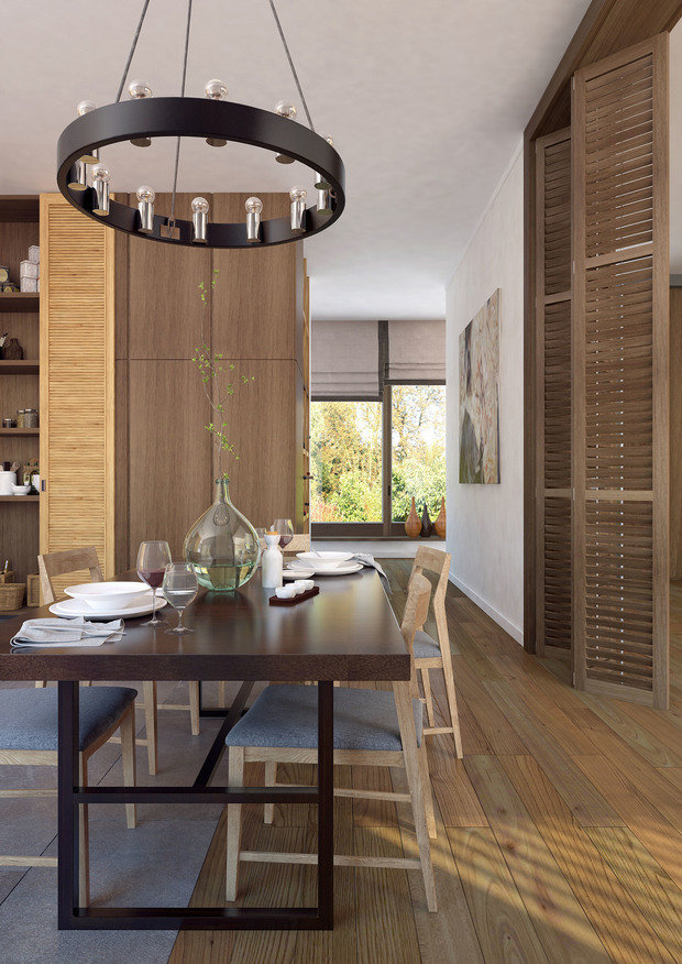 Фото из портфолио Мой проект Экодом – фотографии дизайна интерьеров на INMYROOM