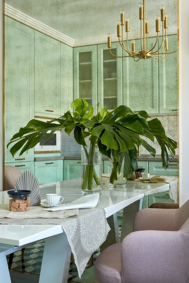 Фотография: Кухня и столовая в стиле Современный, Квартира, Проект недели, Москва, Сергей Ананьев, Панельный дом, 1 комната, 40-60 метров, Елена Маркина, ПРЕМИЯ INMYROOM – фото на INMYROOM