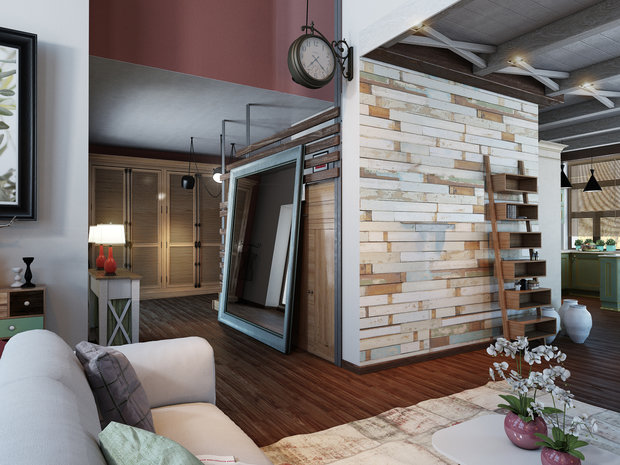 Фото из портфолио немного Лофта – фотографии дизайна интерьеров на INMYROOM