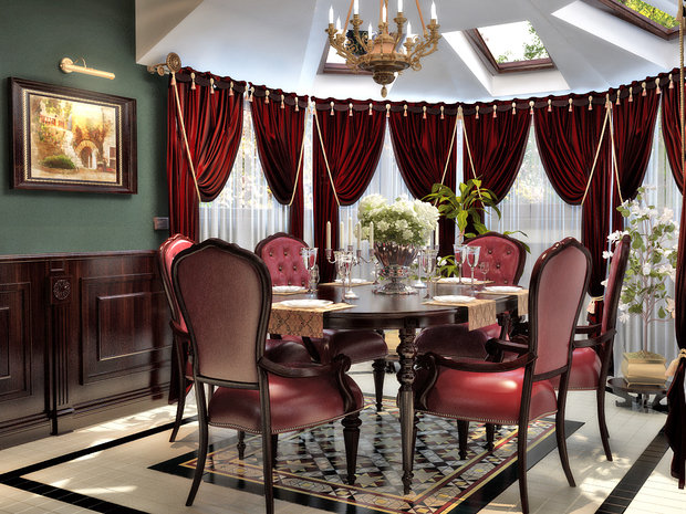 Фото из портфолио Квартира в Английском стиле – фотографии дизайна интерьеров на INMYROOM