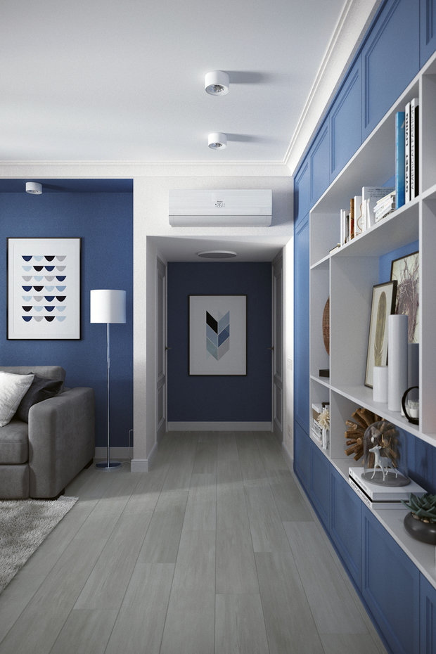 Фотография: Гостиная в стиле Современный, Квартира, Проект недели, Минск, 3 комнаты, 60-90 метров, Protena – фото на INMYROOM