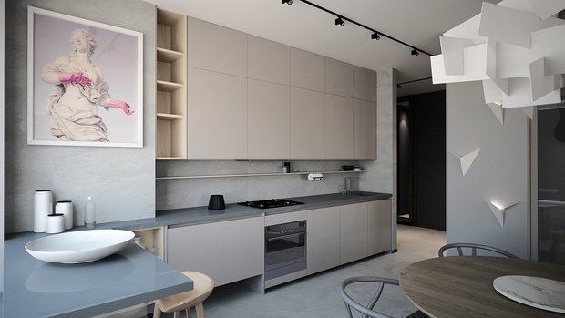 Фото из портфолио Квартира в ЖК City Park – фотографии дизайна интерьеров на INMYROOM