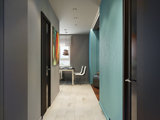 Фото из портфолио Квартира для холостяка, Нижний Новгород – фотографии дизайна интерьеров на INMYROOM