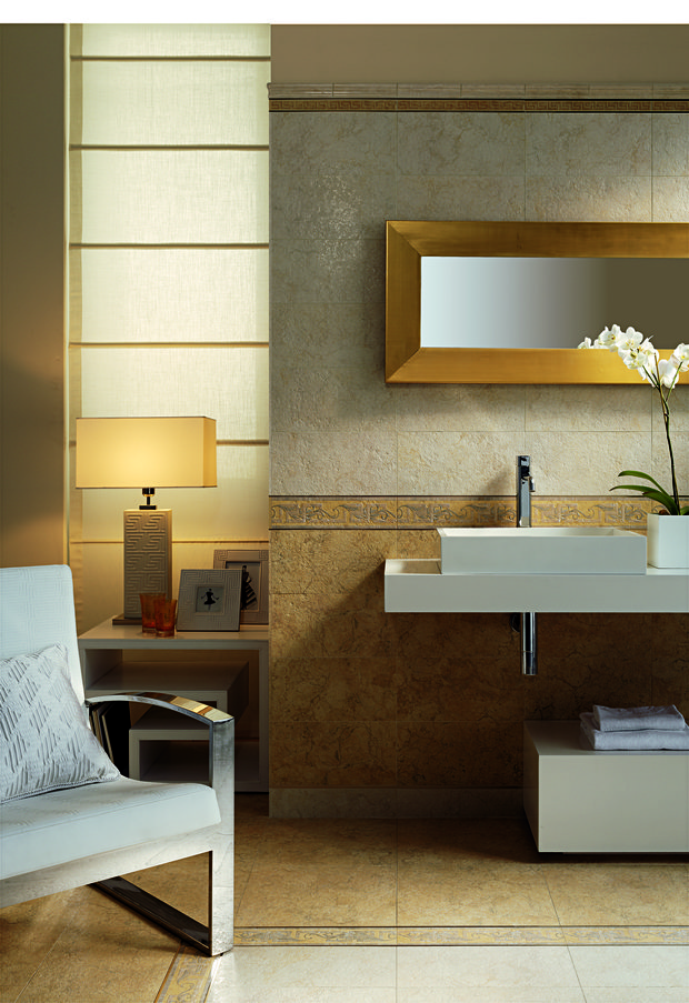 Фото из портфолио Palace Stone от Versace Home и Ceramiche Gardenia Orchidea – фотографии дизайна интерьеров на INMYROOM