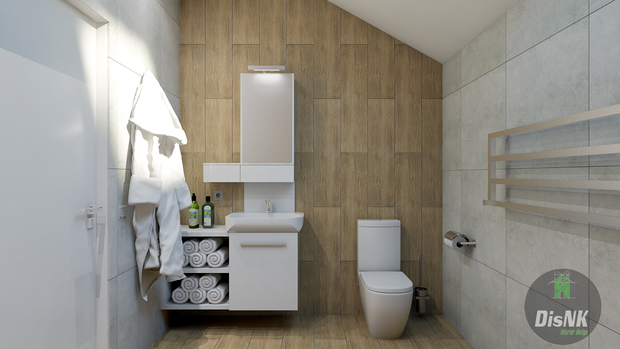 Фото из портфолио Проект частного дома 150 м2  – фотографии дизайна интерьеров на INMYROOM
