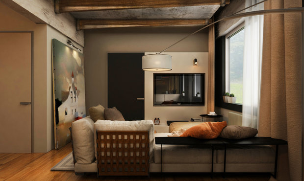 Фото из портфолио Industrial style – фотографии дизайна интерьеров на INMYROOM