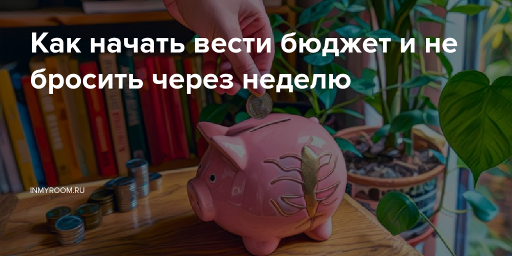 Как начать вести бюджет и не бросить через неделю